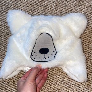 Gymboree Polar Bear fuzzy hat 2T-3T